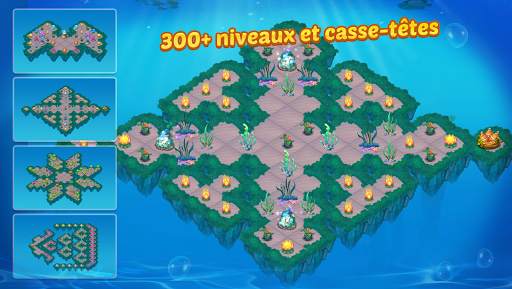 Merge Mermaids-magic puzzles screenshot 4