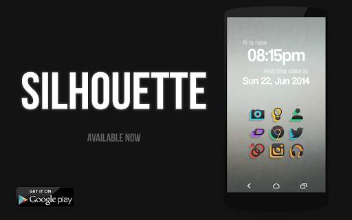 SILHOUETTE Icon Pack screenshot 9