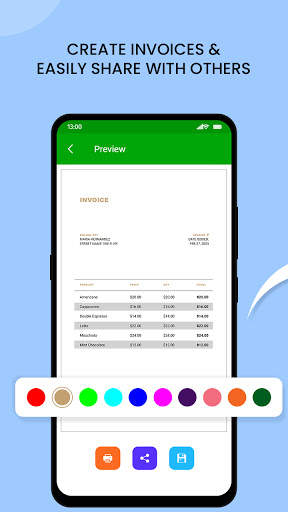 Quick Invoice Maker: Quotation, Bills, Receipts screenshot 4