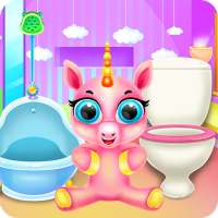 Baby Unicorns Caring and Dressup on 9Apps