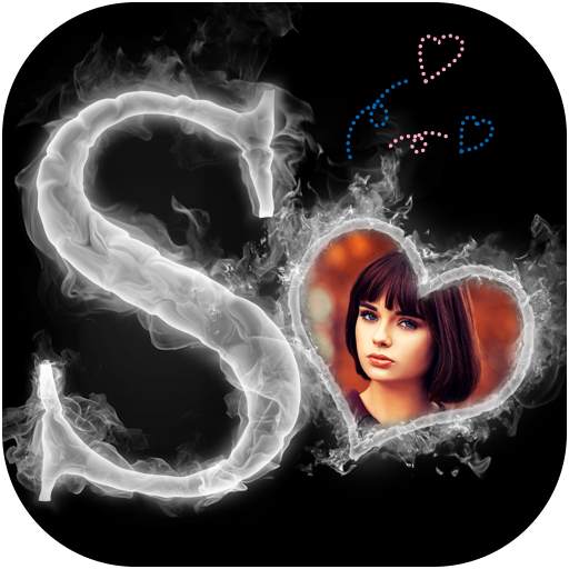 Smoke Text Photo Frame Editor 1.3