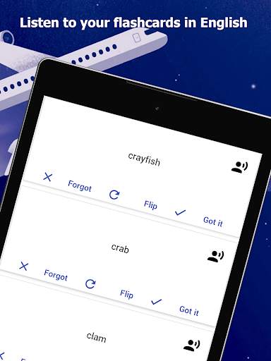 English - Hebrew  flashcards 14 تصوير الشاشة