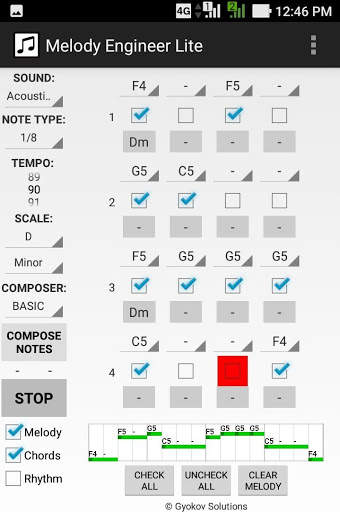 Melody Engineer Lite screenshot 2