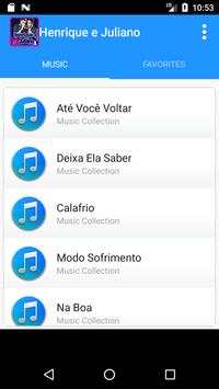 Henrique e Juliano Musica screenshot 3