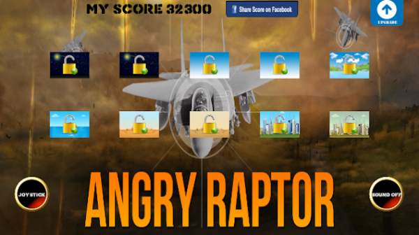 Angry Raptor Lite स्क्रीनशॉट 1