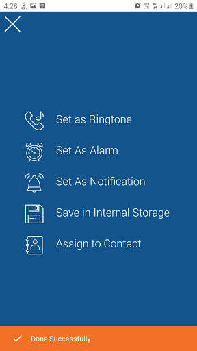 Ringtone Cutter & Song - MP3 cutter and merger app screenshot 5