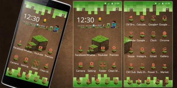 Theme Craft My World screenshot 2