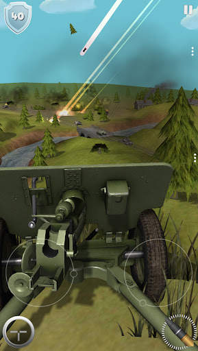 Artillery Guns Destroy Tanks screenshot 1