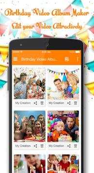 Birthday Video Album Maker screenshot 1