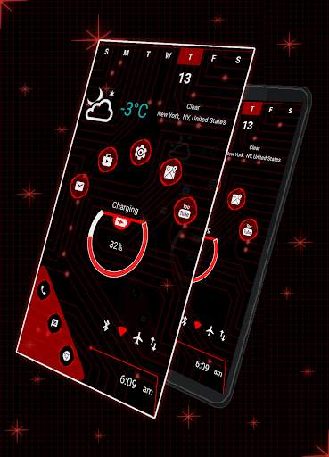 Snappy Launcher 2 - hitech Launcher, futuristic ui screenshot 7