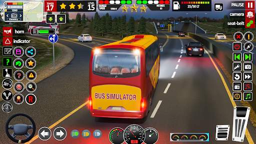 Bus Simulator Travel Bus Games screenshot 6