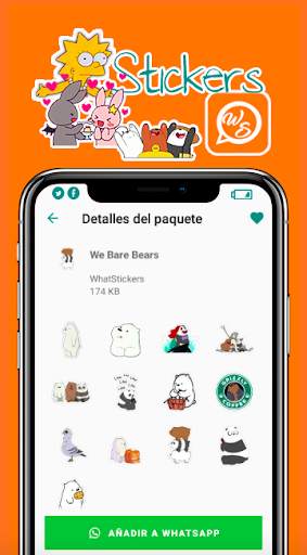 Escandalosos Stickers for WhatsApp screenshot 3