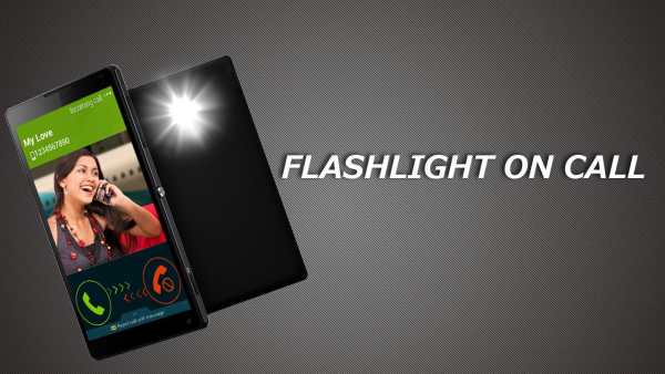 FlashLight on Call & SMS Free screenshot 3