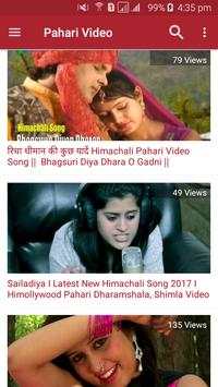 Pahari Song - Pahadi Gane : Video स्क्रीनशॉट 5