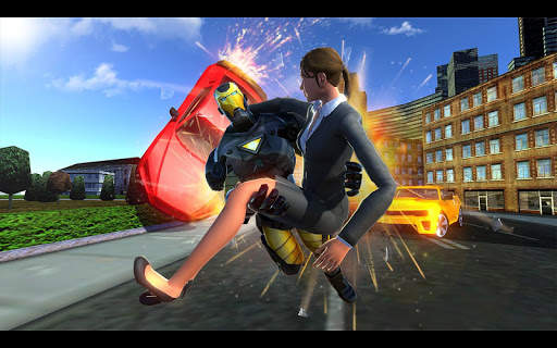 Super Hero Rescue Survival: Flying Hero Games screenshot 1