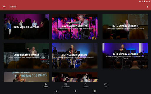 Valley View Baptist Mobile App screenshot 7