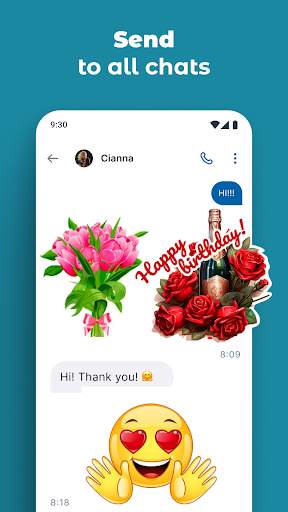 Stickers and emoji - WASticker screenshot 4