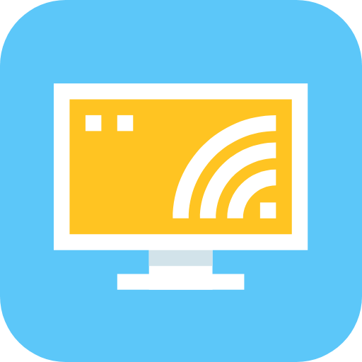 Cast To TV: TV Cast, Chromecast, all casting icon