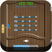Lock Screen Theme Door icon