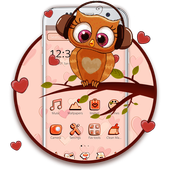 cacao Chocolate Owl Theme icon