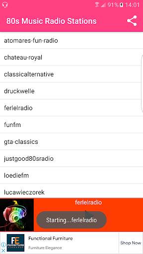 80s Music Radio Stations screenshot 2