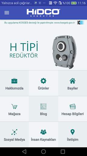 Hidco Mobil screenshot 1