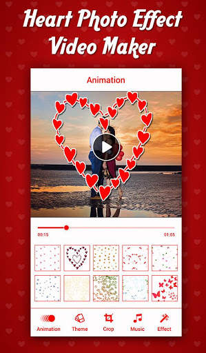Heart Photo Effect Video Maker screenshot 3