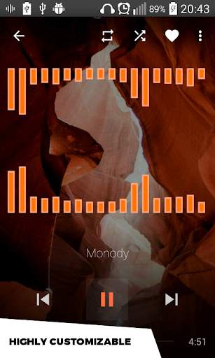 AudioVision Music Player 3 تصوير الشاشة