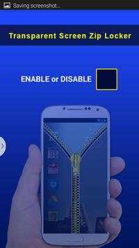 Transparan Zipper Lock screenshot 1