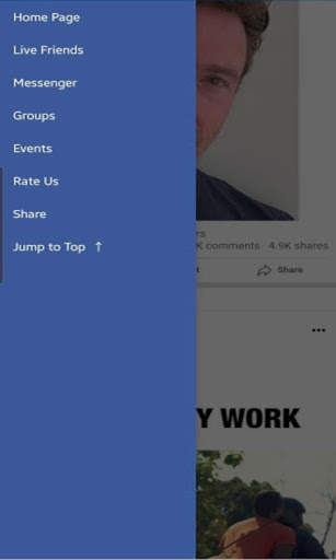 Super Lite for fb : fb lite and messenger screenshot 1