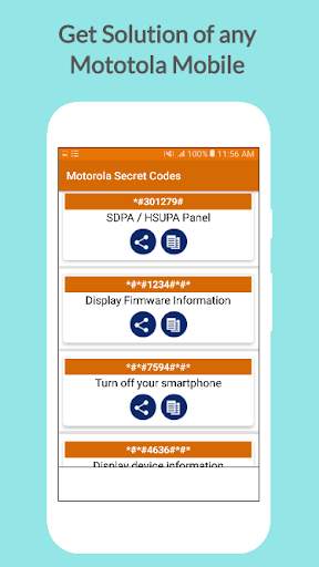 Secret Codes for Motorola Mobiles screenshot 4