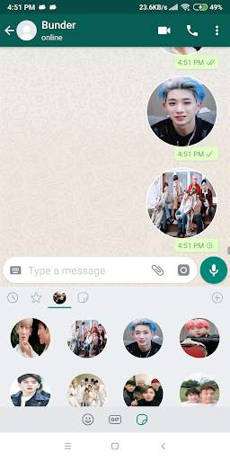 Monsta X Sticker for WhatsApp - WAStickerApps KPOP screenshot 5