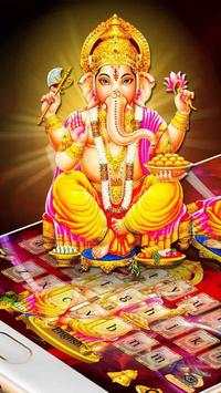 Lord Ganesha Music Keyboard Theme screenshot 1