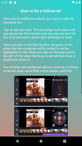 Guide for Kinemaster Pro screenshot 2