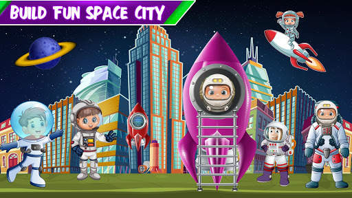 Build a Space City : Construction Game screenshot 1