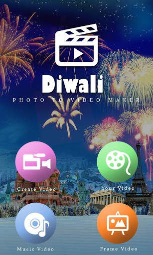 Diwali Video Maker with Music screenshot 1