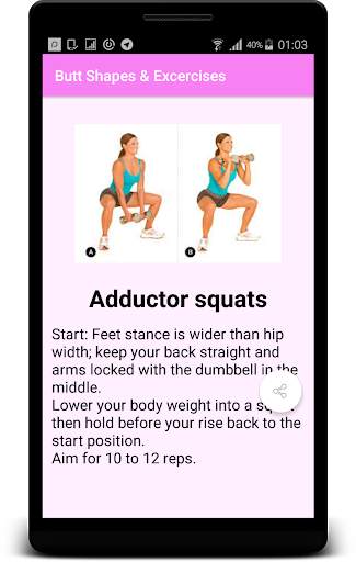 Fitness Exercises Butt Shape Exercises Edition screenshot 4