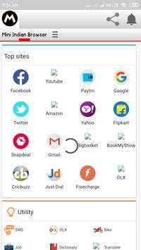 Mini Indian Browser screenshot 2