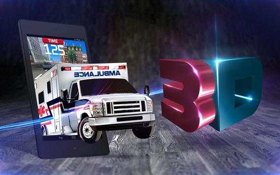 Emergency Ambulance Driving 3D screenshot 1