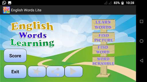 English Words Kids Lite screenshot 1