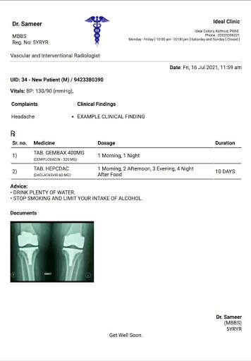 MyOPD ZIP - Prescription Maker screenshot 4