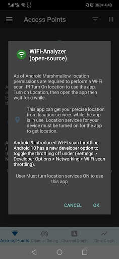 WiFi Analyzer screenshot 3