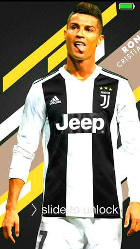 Cristiano Ronaldo Lock Screen New 3 تصوير الشاشة