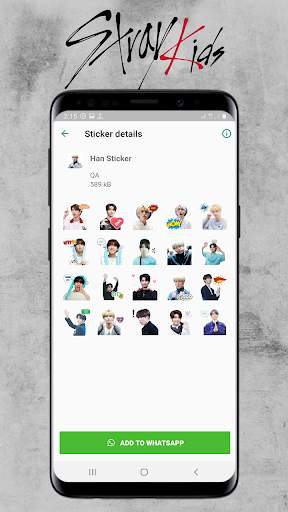STRAY KIDS WAStickerApps KPOP Idol for Whatsapp screenshot 4
