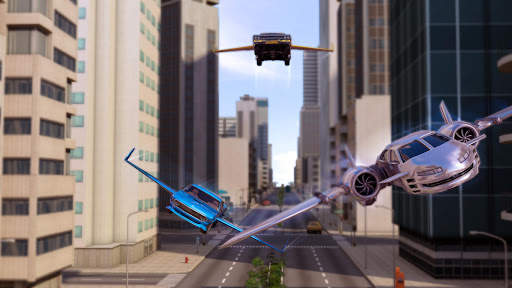 US Flying Car Driving Simulator 2019 स्क्रीनशॉट 3