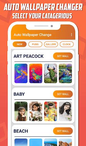 Auto Wallpaper Changer : Cool Wallpapers screenshot 2