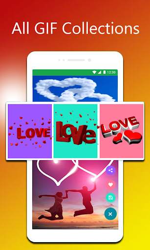 3D Love GIF screenshot 3