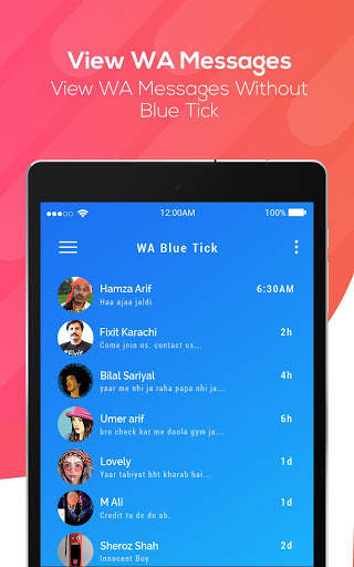 Hide Blue Ticks: No Last Seen, Offline chat for WA screenshot 3