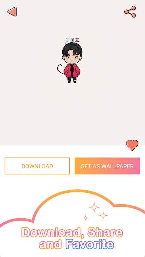 Wallpapers: Oppa doll Unnie doll screenshot 4