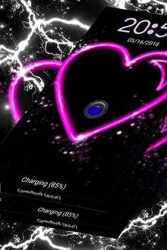 Pink Heart Locker Theme 2 تصوير الشاشة